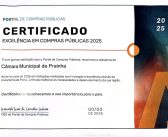 Hoje celebramos uma grande conquista!